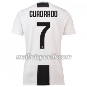 Maillot de Foot Juventus Cuadrado 7 Domicile 2018/19